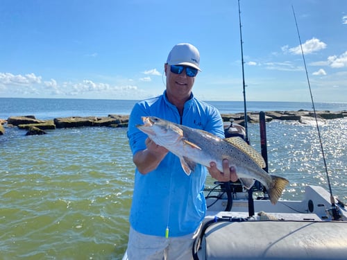 Speckled Trout Fishing in Galveston, Texas