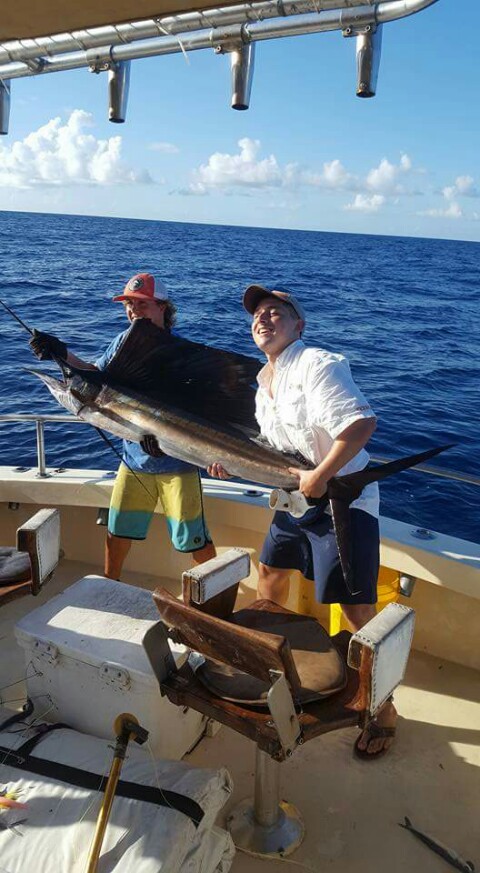 Marlin fishing offshore adventure