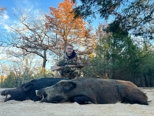 Hog Fishing in Groesbeck, Texas