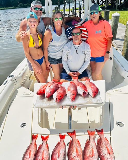 Red Snapper Fishing in Gulf Shores, Alabama