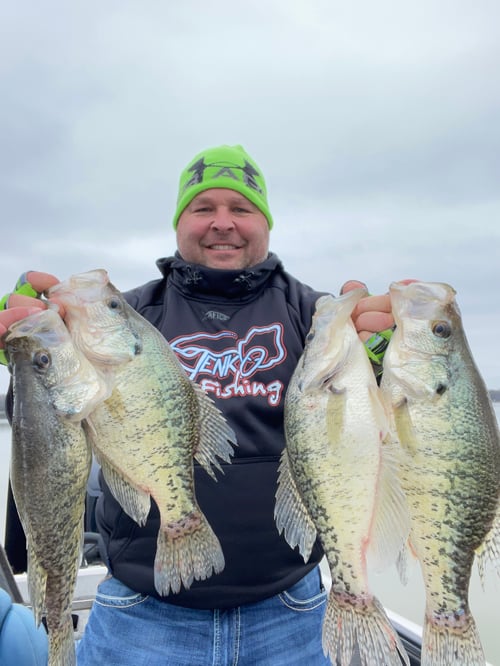 Sniping Giant Crappie with Livescope