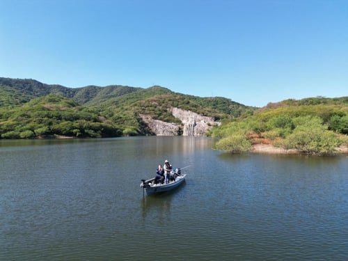 Bass fishing- Lake Baccarac -Mexico-Full Day