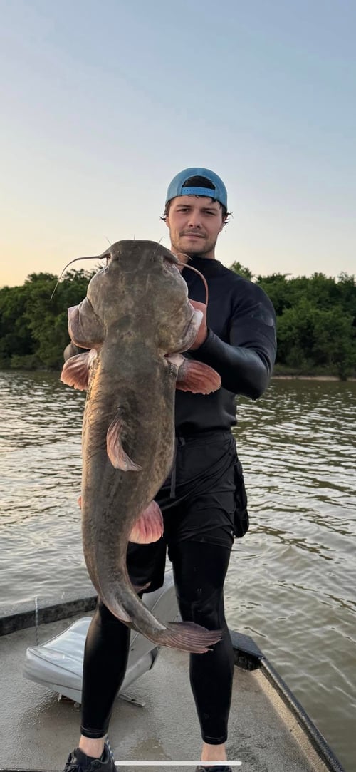 Flathead Catfish Fishing in Lockesburg, Arkansas