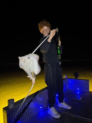 Bowfishing in Port O' Connor Texas
