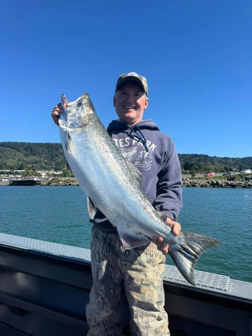 Southern Oregon salmon trolling
