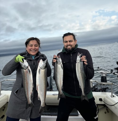 6 Hour Trip – Salmon/Crab Combo