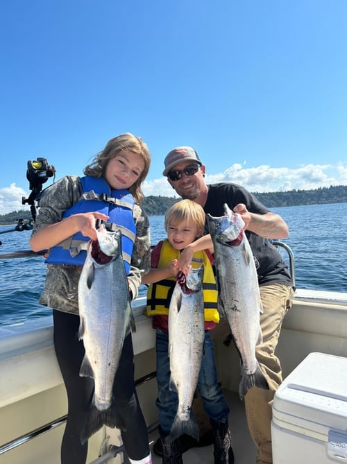 6 Hour Trip – Salmon/Crab Combo