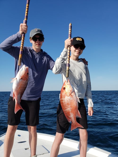 Red Snapper Fishing in Fort Walton Beach, Florida