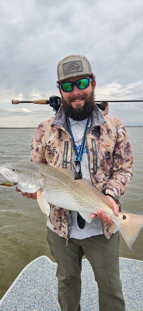 Wade fishing Galveston Bay