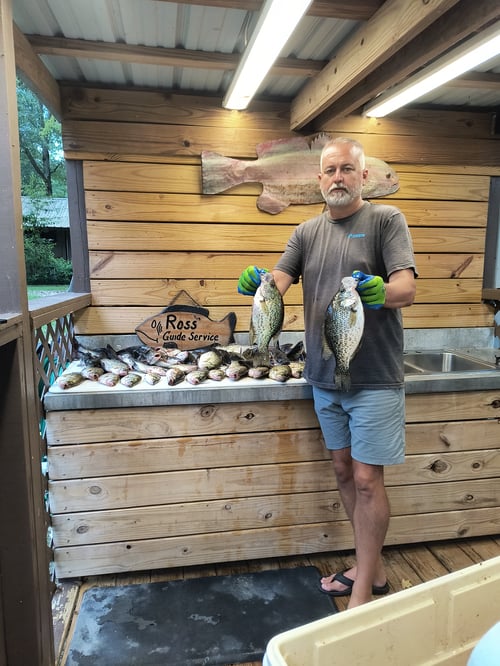 Bass, Crappie, and Catfish trips