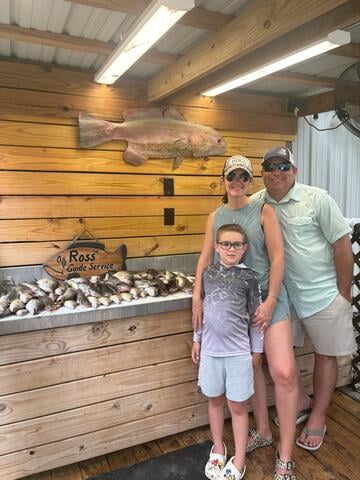 Bass, Crappie, and Catfish trips
