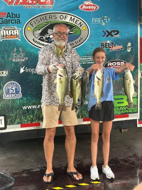 Bass, Crappie, and Catfish trips