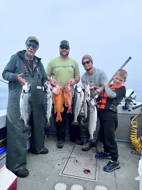 Salmon and Rock Fish Combo