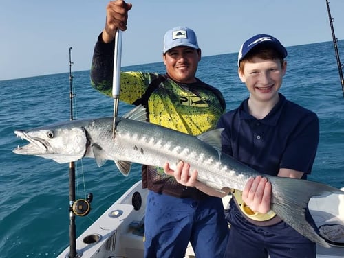 Barracuda Fishing in Cancún, Mexico