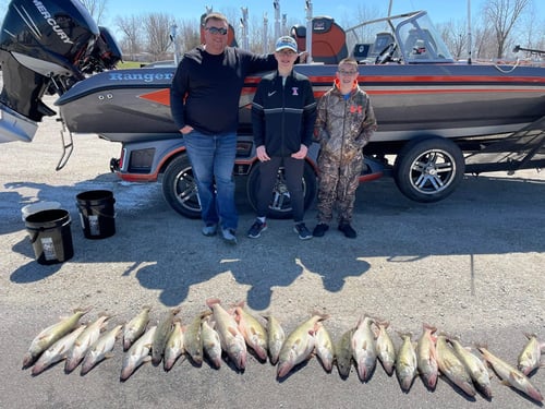 Steelhead or Walleye on 22' Range