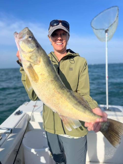 Walleye or Perch on 27' SPORTCRAFT