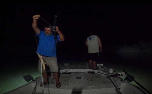 Bow fishing/ gigging trips