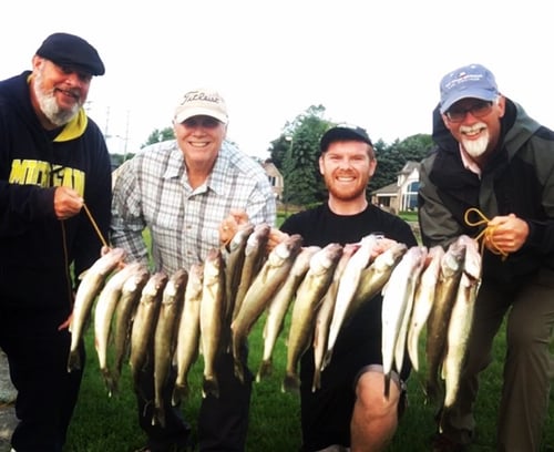 Walleye , salmon,  steelhead combo
