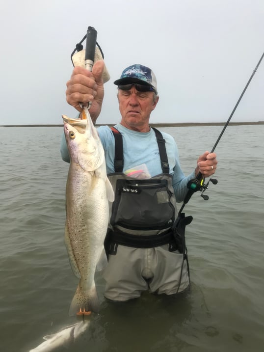 Galveston wade fishing guides redfish