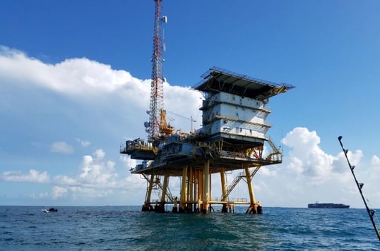 Galveston Deep Sea Fishing Oil Rig