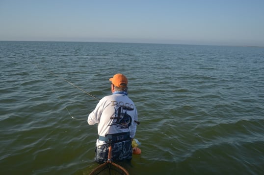 Captain Mitch Fishing The Texas Coast