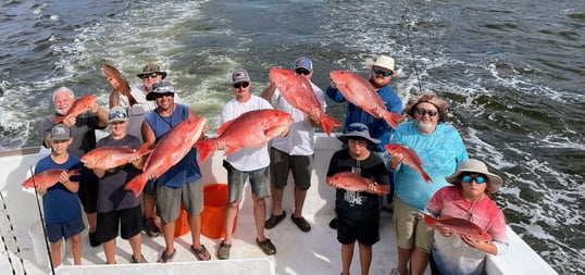 Red Snapper Fishing With Captain Chase