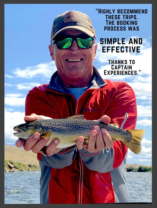 Fishing review of captain experiences trout trip