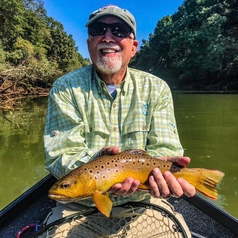 Trout with Guide Chris In Roswell GA