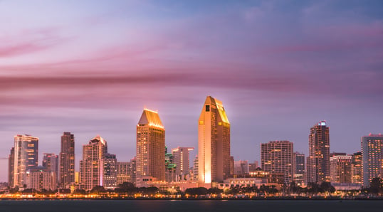 san diego CA skyline