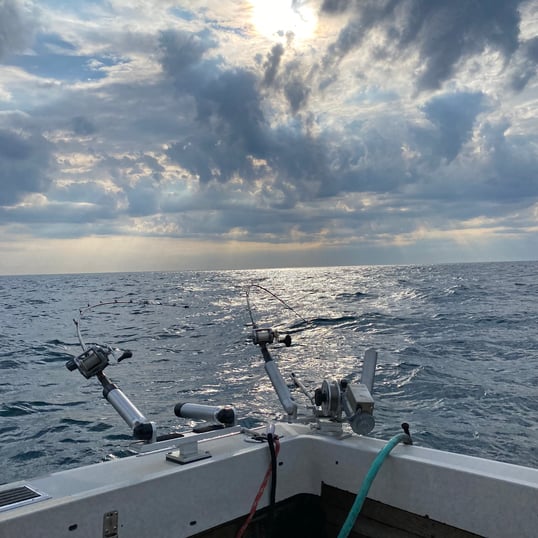 Trolling Lake Michigan For Lake Trout