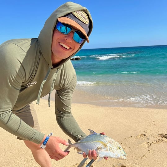 Catching a Jack On the Beach in Cabo San lucas