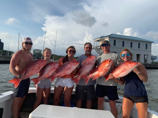 Biloxi Snapper Fishing With Captain Chance