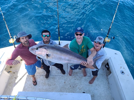 Amberjack fishing in Texas