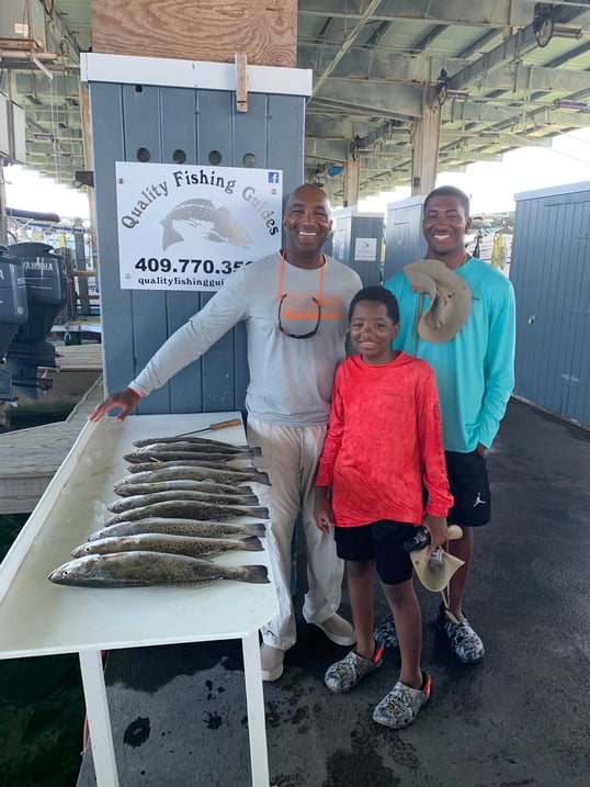 galveston speckled trout fishing trips