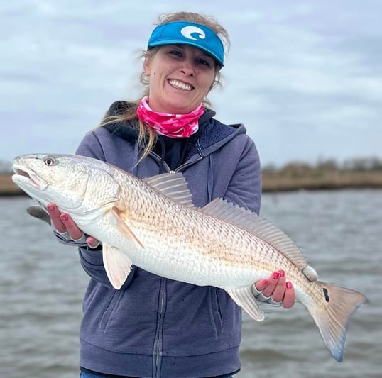 Redfish Fishing In Freeport, Tx