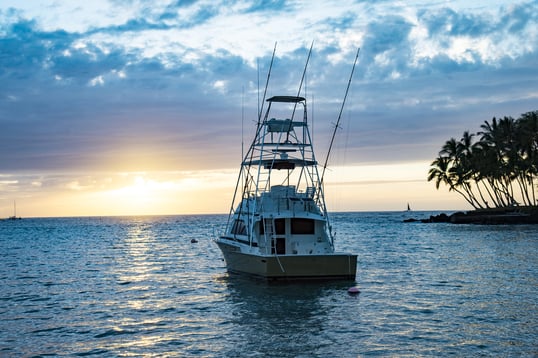 Fishing Boat in Hawaii