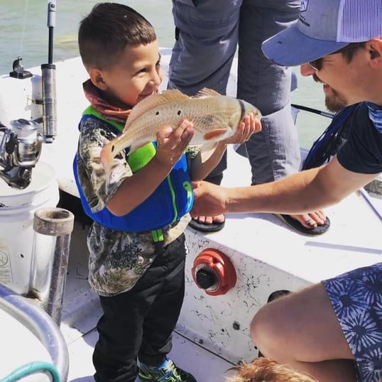 Redfish caught in Port Isabel