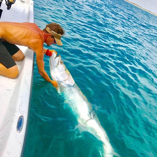 Tarpon caught near Port Isabel