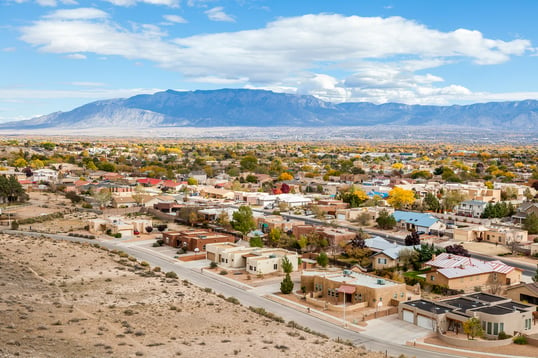 Albuquerque, NM Aerial View