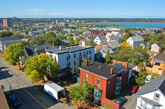 Portland, Maine Skyline