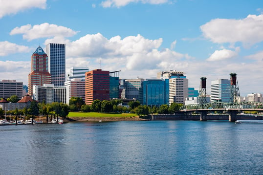 Portland, Oregon Skyline