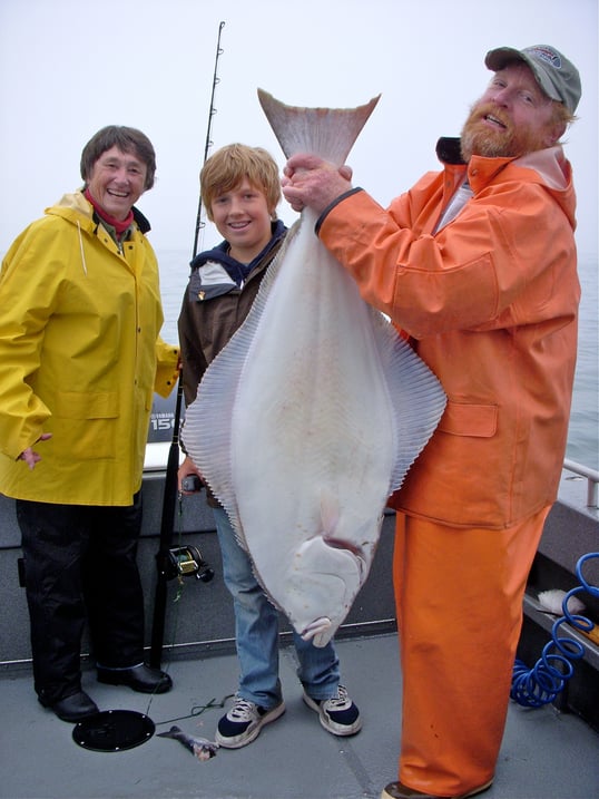 Halibut in Alaska