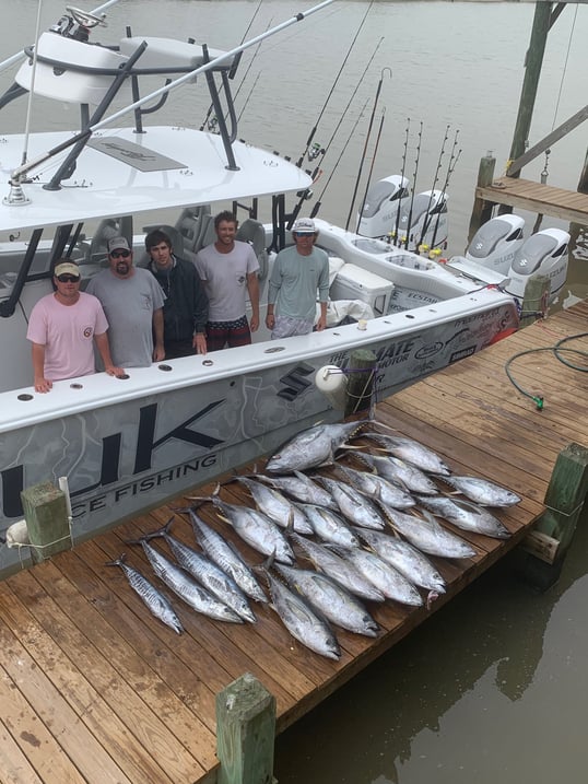 hail storm fishing charters