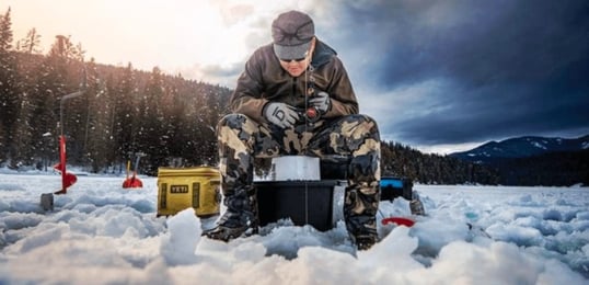 captain derek ice fishing