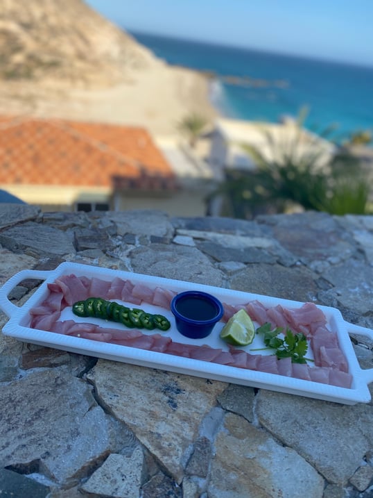 Yellowtail Sashimi Cabo