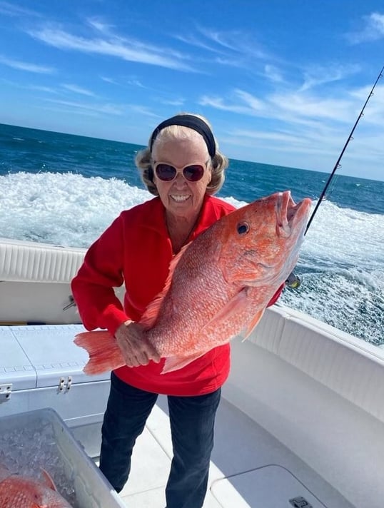 Pictures from [Captain Ann Johnston's](https://captainexperiences.com/texas/freeport-fishing-charters/1282/billfish-trip-54-hatteras) Freeport, Texas fishing trip.