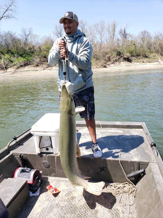 trinity river fishing trip