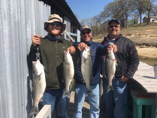 lake texoma fishing trip