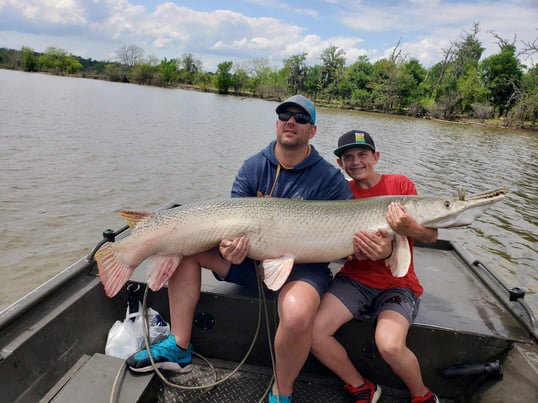 trinity river fishing trip