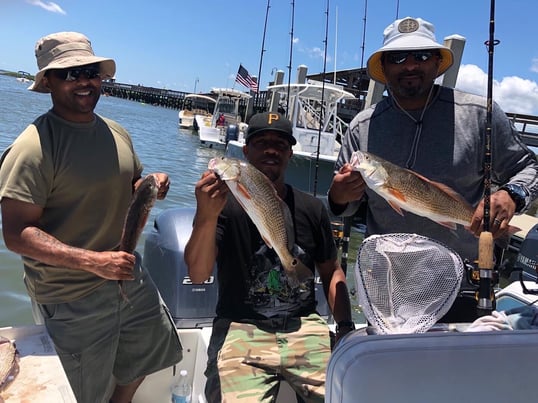 charleston fishing trips